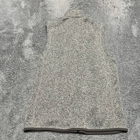 Patagonia Better Sweater Vest Womens Small Gray Heather Zip Jacket - Picture 3 of 8